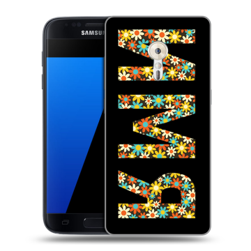 Силиконовый чехол на ZUK Z2 Pro с принтом ИМЯ