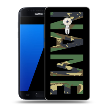 Силиконовый чехол на ZUK Z2 Pro с принтом NAME
