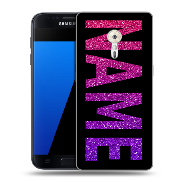 Силиконовый чехол на ZUK Z2 Pro с принтом NAME