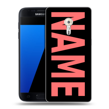 Силиконовый чехол на ZUK Z2 Pro с принтом NAME