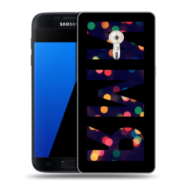 Силиконовый чехол на ZUK Z2 Pro с принтом ИМЯ
