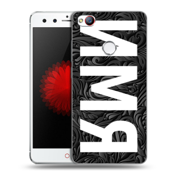 Силиконовый чехол на ZTE Nubia Z11 Mini с принтом ИМЯ