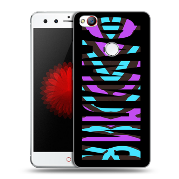 Силиконовый чехол на ZTE Nubia Z11 Mini с принтом ФАМИЛИЯ