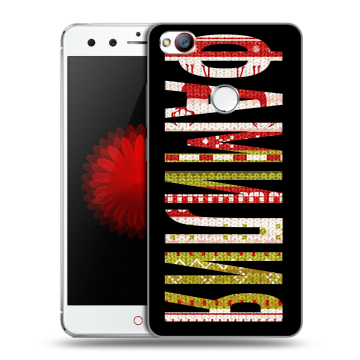 Силиконовый чехол на ZTE Nubia Z11 Mini с принтом ФАМИЛИЯ