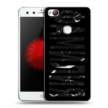 Силиконовый чехол на ZTE Nubia Z11 Mini с принтом ФАМИЛИЯ