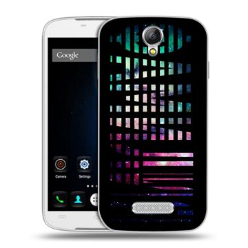 Силиконовый чехол на Doogee X6 с принтом ФАМИЛИЯ
