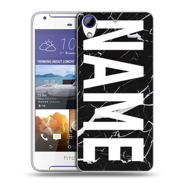 Пластиковый чехол на HTC Desire 830 с принтом NAME