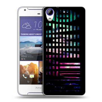 Пластиковый чехол на HTC Desire 830 с принтом ФАМИЛИЯ