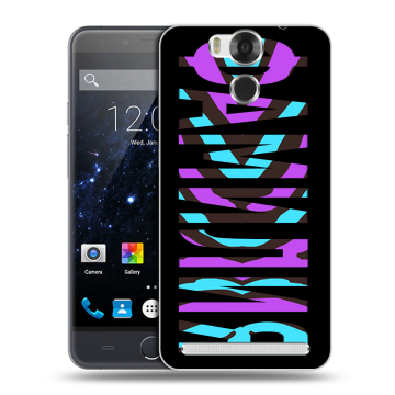 Пластиковый чехол на Ulefone Power с принтом ФАМИЛИЯ