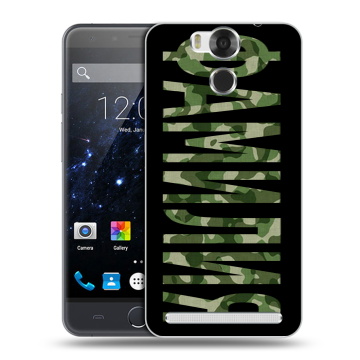 Пластиковый чехол на Ulefone Power с принтом ФАМИЛИЯ