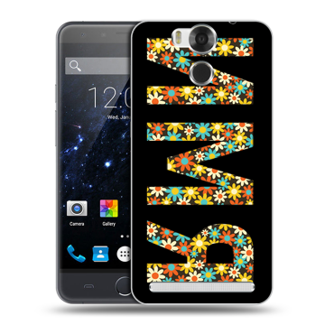 Пластиковый чехол на Ulefone Power с принтом ИМЯ