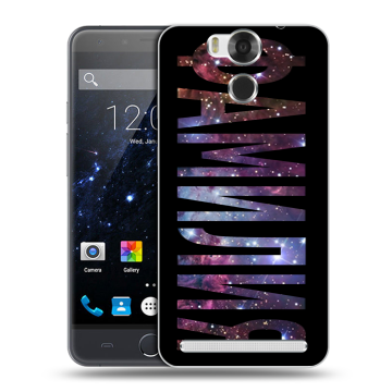 Пластиковый чехол на Ulefone Power с принтом ФАМИЛИЯ