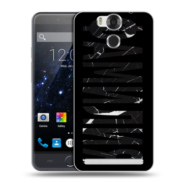 Пластиковый чехол на Ulefone Power с принтом ФАМИЛИЯ