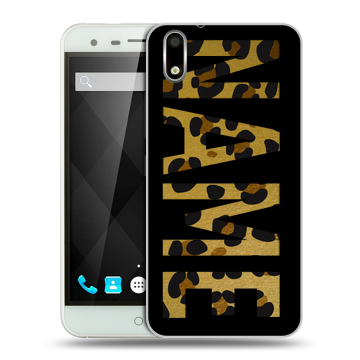 Пластиковый чехол на Ulefone Paris с принтом NAME