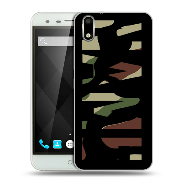 Пластиковый чехол на Ulefone Paris с принтом NAME