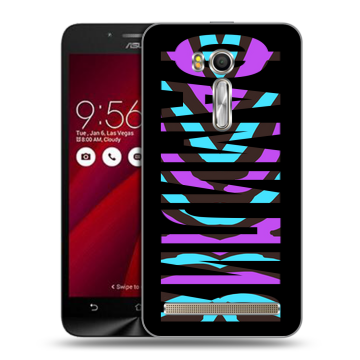 Пластиковый чехол на ASUS Zenfone Go 5.5 с принтом ФАМИЛИЯ