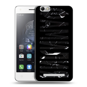 Силиконовый чехол на Lenovo Vibe C с принтом ФАМИЛИЯ