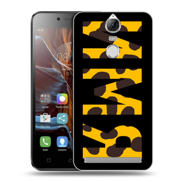 Силиконовый чехол на Lenovo K5 Note с принтом ИМЯ