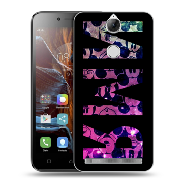Силиконовый чехол на Lenovo K5 Note с принтом ИМЯ
