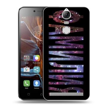 Силиконовый чехол на Lenovo K5 Note с принтом ФАМИЛИЯ