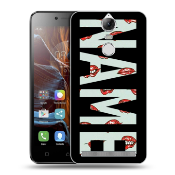 Силиконовый чехол на Lenovo K5 Note с принтом NAME