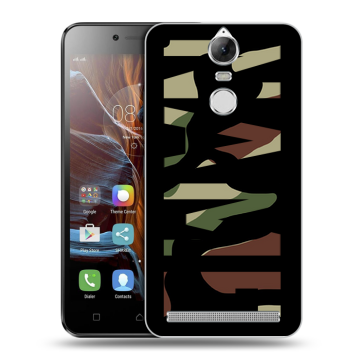Силиконовый чехол на Lenovo K5 Note с принтом NAME