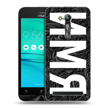 Силиконовый чехол на ASUS ZenFone Go 4.5 ZB452KG с принтом ИМЯ