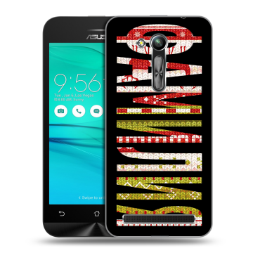 Силиконовый чехол на ASUS ZenFone Go 4.5 ZB452KG с принтом ФАМИЛИЯ