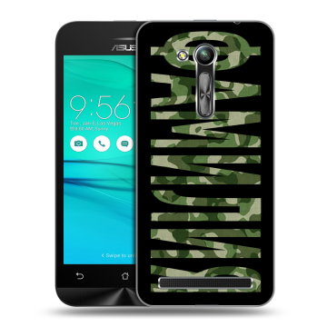 Силиконовый чехол на ASUS ZenFone Go 4.5 ZB452KG с принтом ФАМИЛИЯ