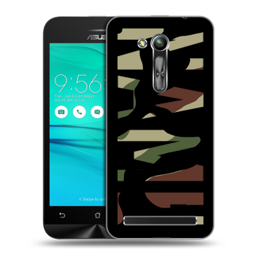 Силиконовый чехол на ASUS ZenFone Go 4.5 ZB452KG с принтом NAME