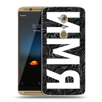Пластиковый чехол на ZTE Axon 7 с принтом ИМЯ