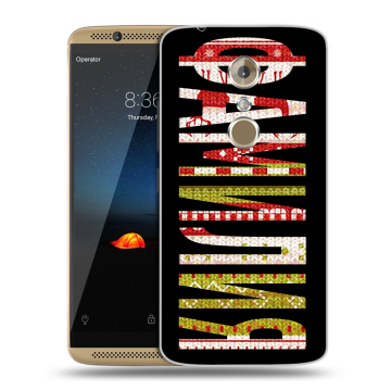 Пластиковый чехол на ZTE Axon 7 с принтом ФАМИЛИЯ