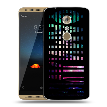 Пластиковый чехол на ZTE Axon 7 с принтом ФАМИЛИЯ