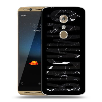 Пластиковый чехол на ZTE Axon 7 с принтом ФАМИЛИЯ