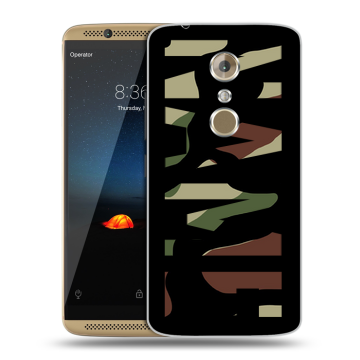 Пластиковый чехол на ZTE Axon 7 с принтом NAME