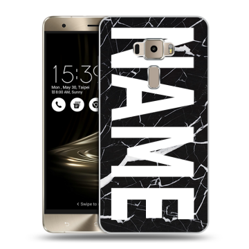 Пластиковый чехол на Asus ZenFone 3 с принтом NAME