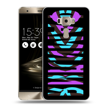 Пластиковый чехол на Asus ZenFone 3 с принтом ФАМИЛИЯ