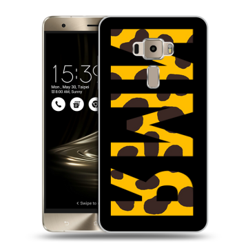 Пластиковый чехол на Asus ZenFone 3 с принтом ИМЯ