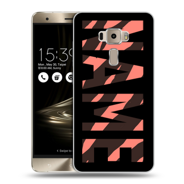 Пластиковый чехол на Asus ZenFone 3 с принтом NAME