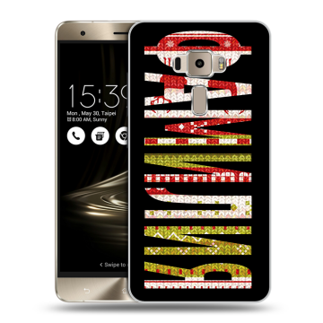 Пластиковый чехол на Asus ZenFone 3 с принтом ФАМИЛИЯ