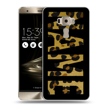 Пластиковый чехол на Asus ZenFone 3 с принтом NAME
