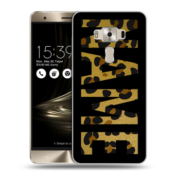 Силиконовый чехол на Asus ZenFone 3 Deluxe с принтом NAME