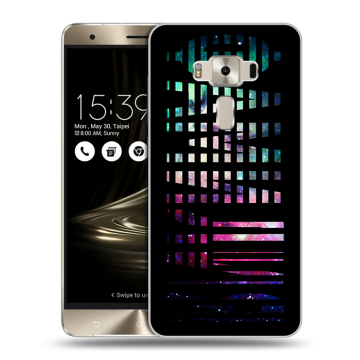 Силиконовый чехол на Asus ZenFone 3 Deluxe с принтом ФАМИЛИЯ