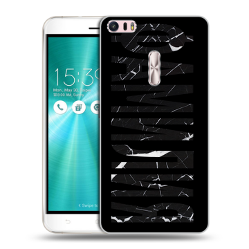 Силиконовый чехол на Asus ZenFone 3 Ultra с принтом ФАМИЛИЯ