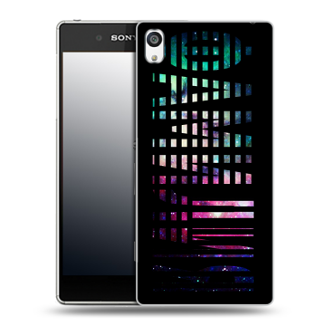 Пластиковый чехол на Sony Xperia E5 с принтом ФАМИЛИЯ