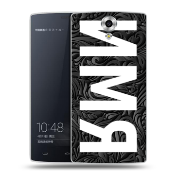 Силиконовый чехол на Homtom HT7 с принтом ИМЯ