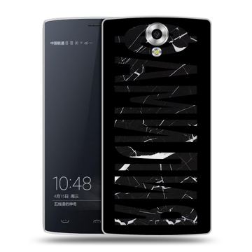 Силиконовый чехол на Homtom HT7 с принтом ФАМИЛИЯ