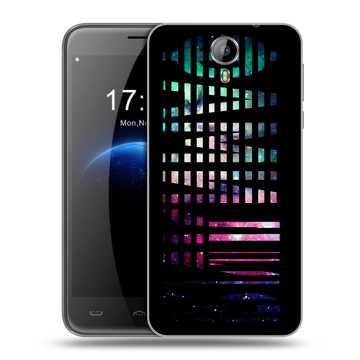Силиконовый чехол на Homtom HT3 с принтом ФАМИЛИЯ