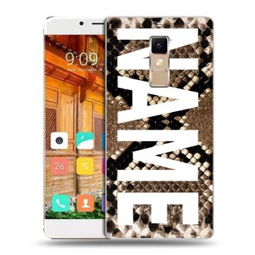 Пластиковый чехол на Elephone S3 с принтом NAME