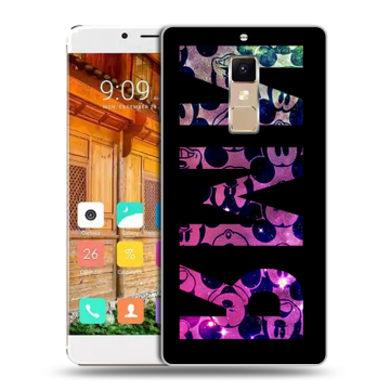 Пластиковый чехол на Elephone S3 с принтом ИМЯ